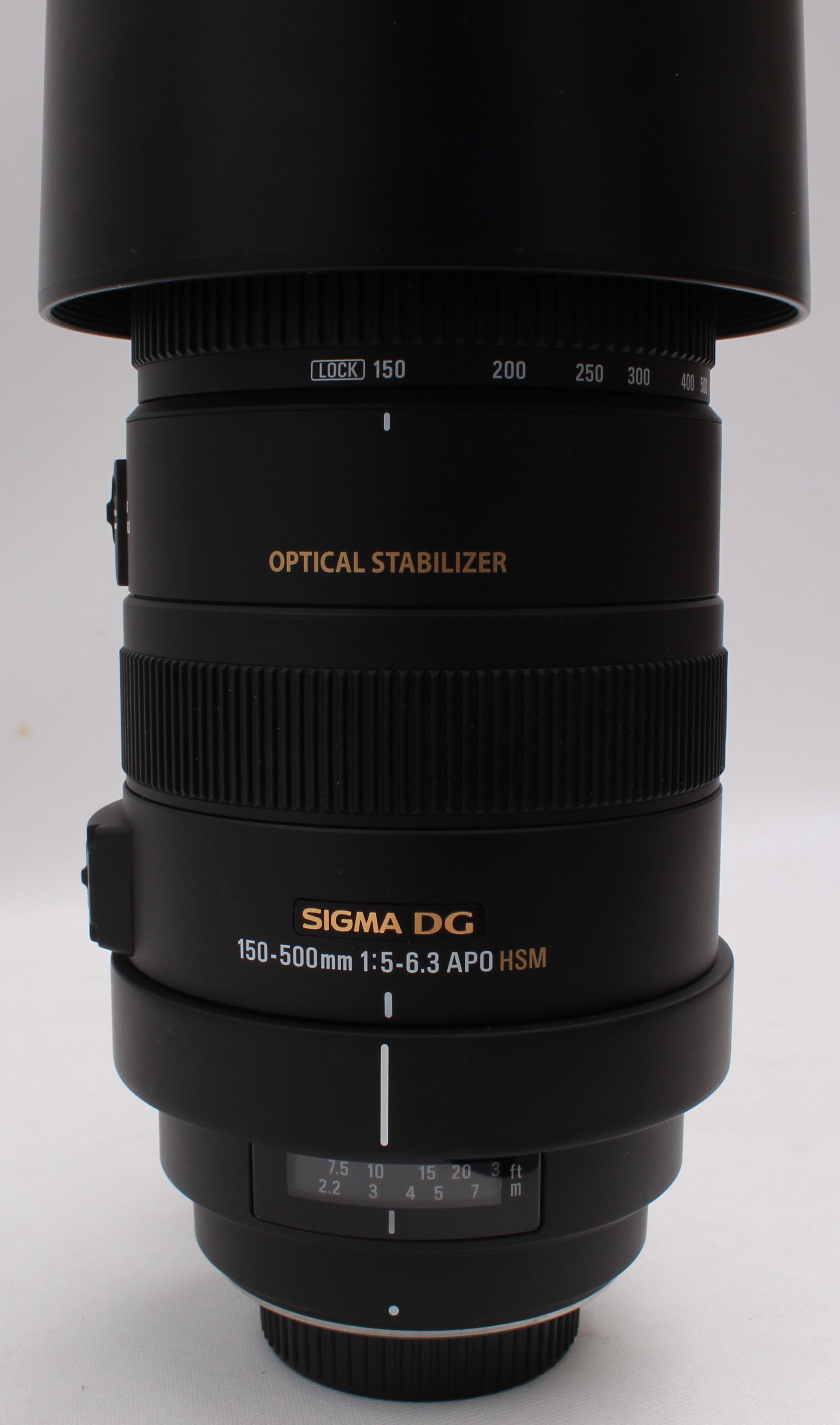 Pre-owned Sigma DG 150 500mm 1.5 6.3 APO HSM Lens with Case